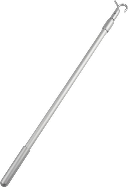 Teleskop-Vorhangzugstange aus Aluminiumlegierung in Silber, verstellbar von 33 bis 60 cm - Bild 1