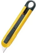 ALCO Cutter Security einziehbares Sicherheitsmesser in Gelb mit 18mm Snap-Off Klingen - Bild 1