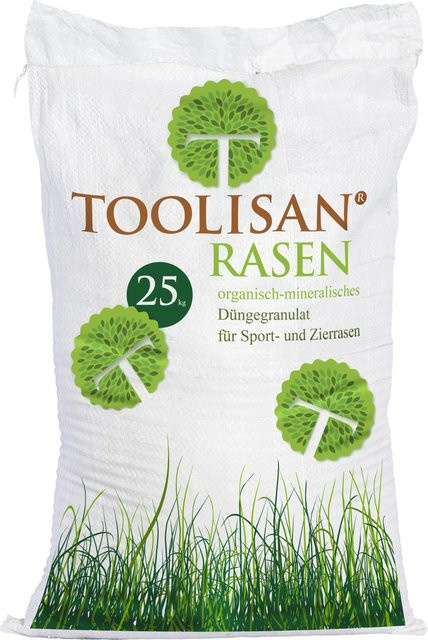 Rasendünger TOOLISAN Granulat mit Langzeitwirkung, 25 kg - Bild 1