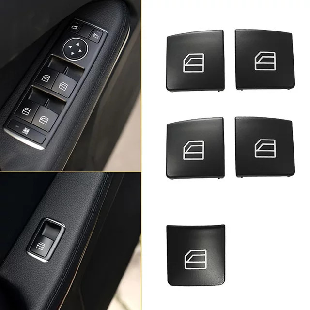 Mercedes Benz Fensterheber Schalter Set in Schwarz für C GLK E W204 - Bild 1