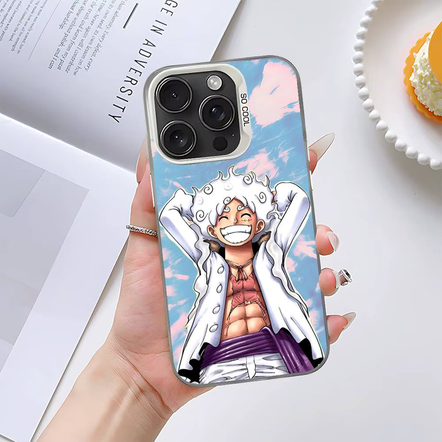 Bunte Handyhülle L-Luffy-S Gear 5 für Apple iPhone 17 16 15 14 13 12 11 8 7 Pro Max Plus Mini - Bild 4