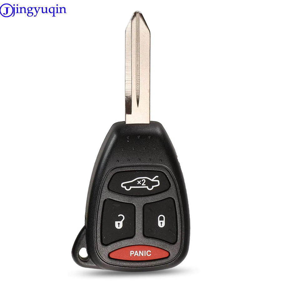 Jingyuqin Fernbedienung Autoschlüssel 315MHz kobdt04a in Schwarz für Dodge Chrysler Jeep Dakota Durango Charger Esprit Grand Cherokee - Bild 2