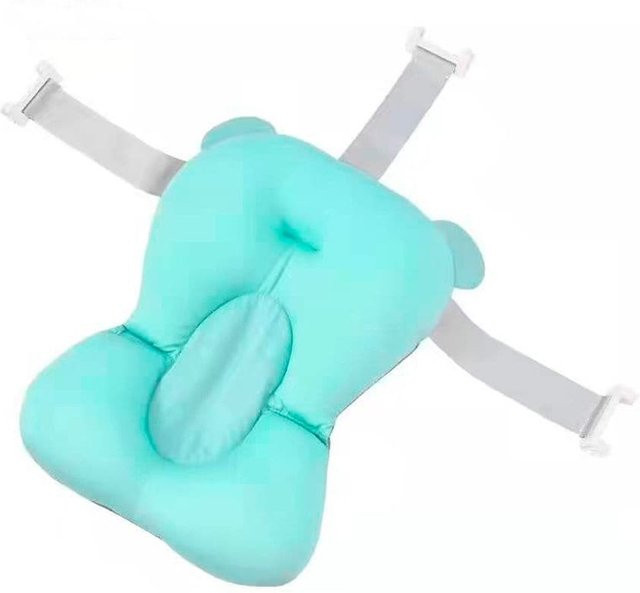 Chipolino Babybadewannen Netz und Kissen Multi in Blau und Türkis mit Kunststoffbügeln ab Geburt - Bild 1