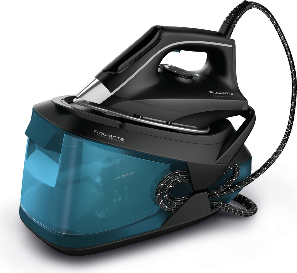 Rowenta Powersteam Dampfbügelstation VR8317 mit 2400 W, 6,1 bar, 1,7 l Wassertank und Microsteam 400 Grundplatte - Bild 1