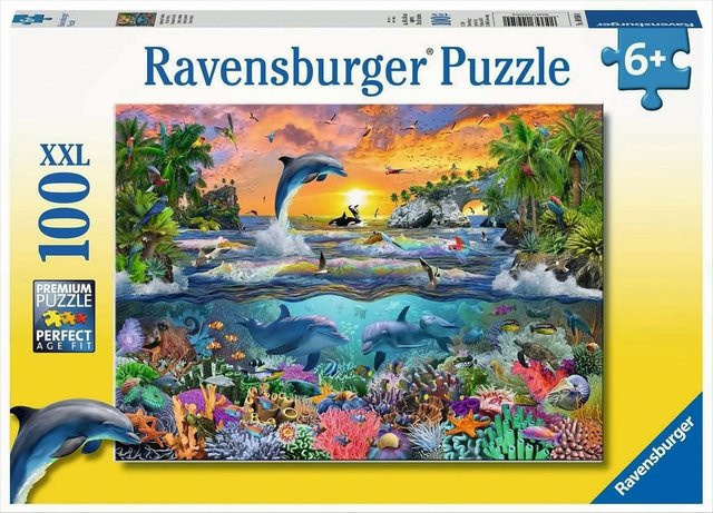 Ravensburger Tropisches Paradies, Puzzle, 100 Teile, ab 6 Jahren - Bild 1