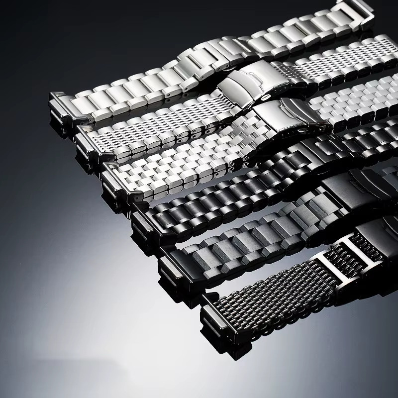 Zhuolei Uhrenarmband Edelstahl, Silber, Unisex - Bild 2