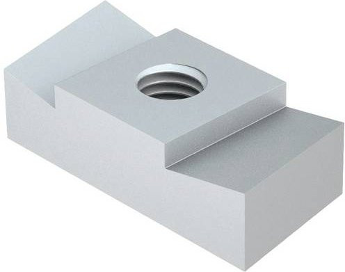 OBO Bettermann Gleitmutter MS40SN M6 ZL 1147106 aus Stahl in Silber, 50 Stück - Bild 1