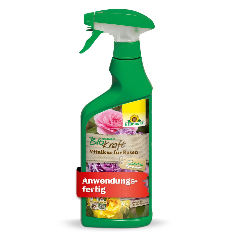 Neudorff BioKraft Vitalkur für Rosen und Zierpflanzen, biologisches Pflanzentonikum, 500 ml - Bild 2