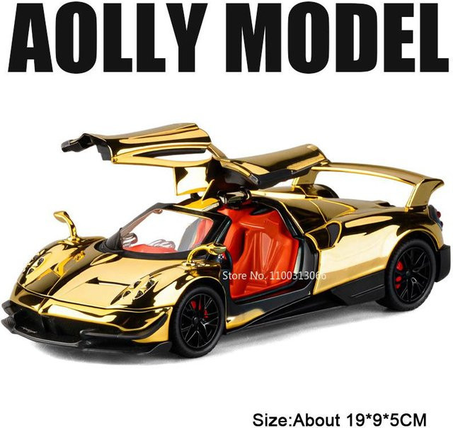 Platinum Challenger Pagani Huayra BC Challenger SRT Hellcat Modellauto, 1:24, Türen zum Öffnen, Rückziehauto, ab 14 Jahren - Bild 1