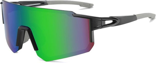 Rexxar Sportsonnenbrille, Multicolor, Vollrand, Kunststoff, Herren - Bild 1