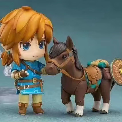 Bandai The Legend of Zelda Link Q Version Clay Man Actionfigur - Bild 1