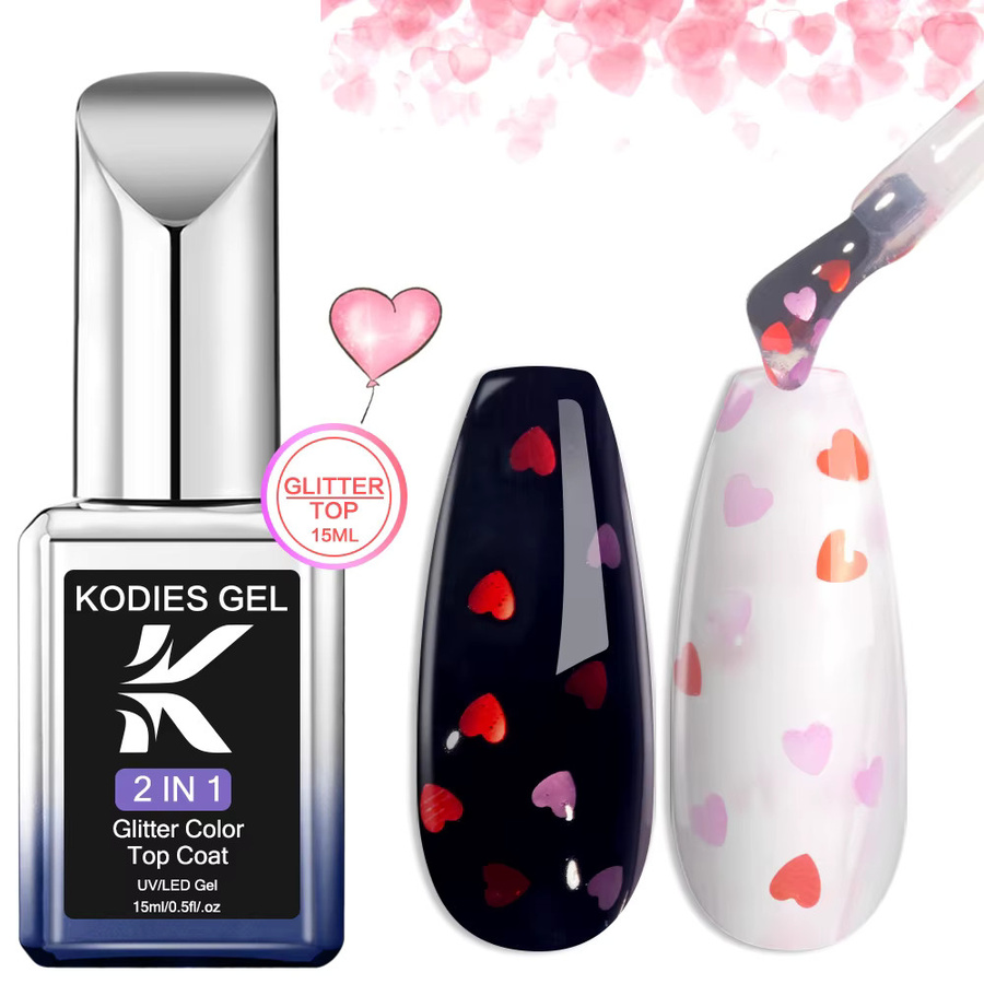 Kodies Nagelgel, rosa, Glänzend - Bild 4