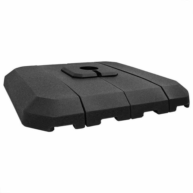 vidaXL Basis für Freischwinger-Sonnenschirm Schwarz B/T/H: 98 x 98 x 98 cm - Bild 1