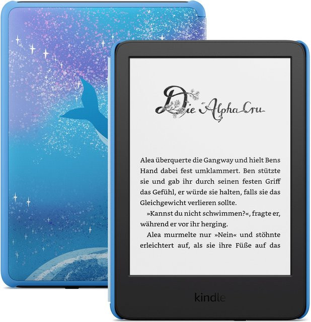 Amazon Kindle Kids Edition E-Book Reader Weltraumwal Design Blau 16GB - Bild 1