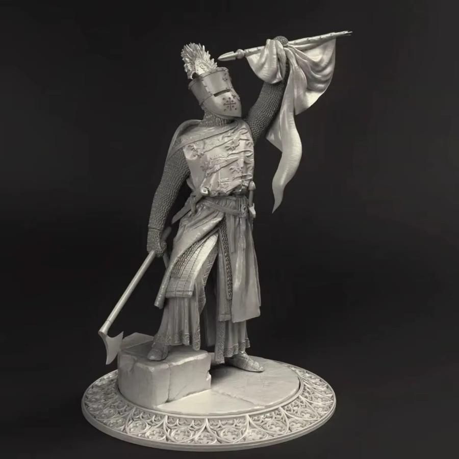 GK Fantasy Lion King, Resin-Soldatenmodell, Fantasy, unmontiertes und unbemaltes DIY-Set - Bild 2