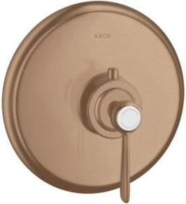 Hansgrohe Axor Montreux Fertigset Thermostatarmatur mit Hebelgriff in Brushed Rose Gold - Bild 1