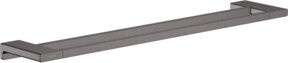 Hansgrohe Badetuchhalter AddStoris Wandmontage in Schwarz Grau gebürstet Breite: 64,8 cm - Bild 1