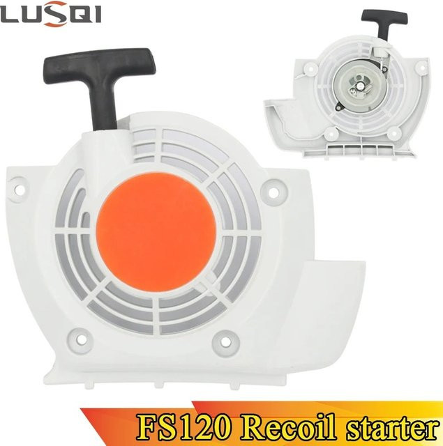 LUSQI Seilzugstarter für Stihl Benzinmotoren und Freischneider wie FS120 FS200 FS250 FS300 FS350 BT120 BT121 in Weiß - Bild 1