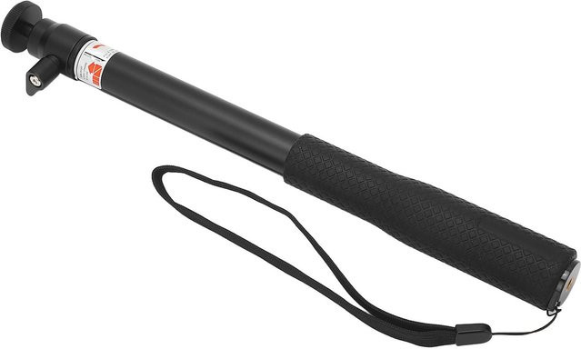 Shoemst Stabilisator-Verlängerungsstange Professionell aus Aluminiumlegierung, 4 Abschnitte Teleskopisch, Schwarz - Bild 1
