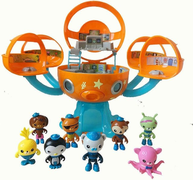 QUURYAZE Oktonauten Oktopod Spielset 8-teiliges Set - Bild 1
