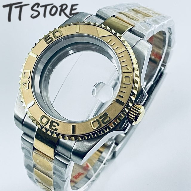 CHIKUANG Armbanduhr Edelstahl, Bicolor, Keramik, 40 mm, Unisex - Bild 1