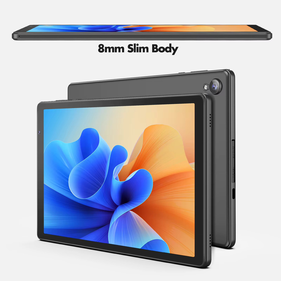PRITOM Tablet 10,1 Zoll mit Android 14, 2GB RAM, 32GB ROM, Wi-Fi 6, Quad-Core-CPU - Bild 3