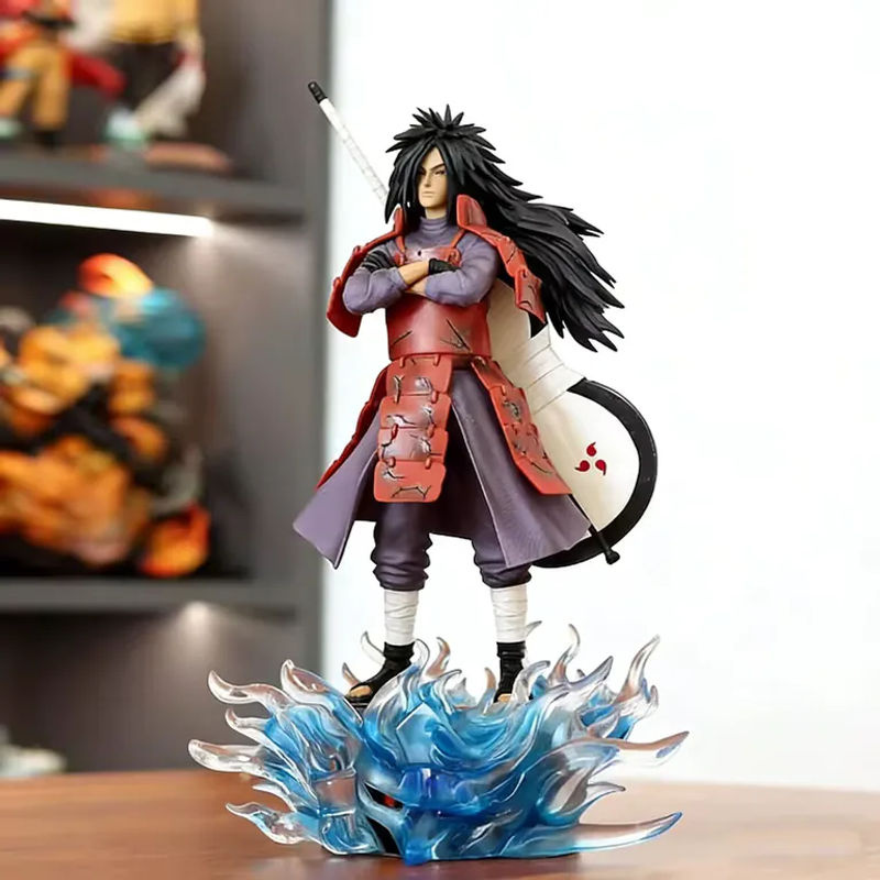 Bandai Naruto Anime Uchiha Madara GK Leuchtfigur aus PVC, mehrfarbig, Höhe: 25 cm - Bild 4
