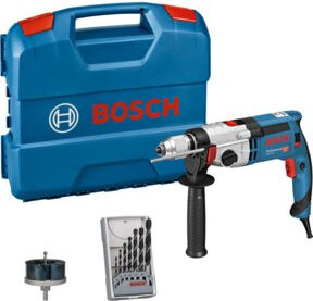 Bosch Professional Schlagbohrmaschine GSB 24-2 mit 1.100 W in Blau und Schwarz - Bild 3