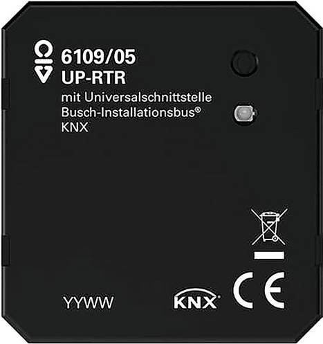 Busch-Jaeger Raumtemperaturregler 6109/05 in Schwarz 2CKA006181A0012 - Bild 1