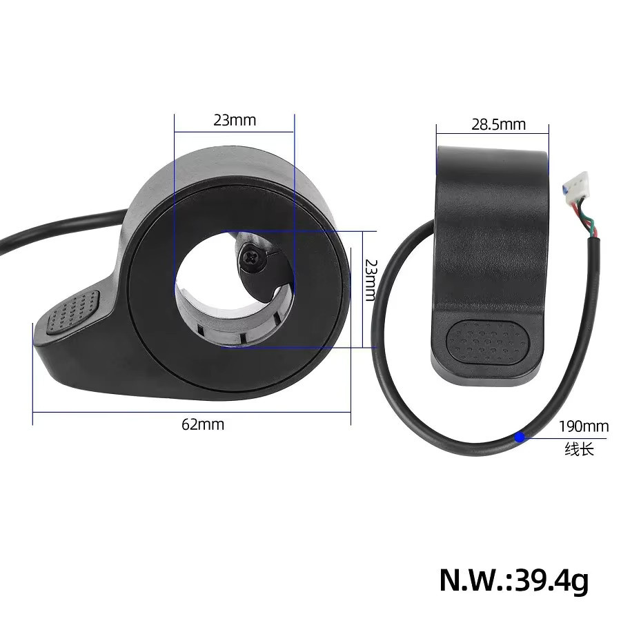 YouFs Controller-Set mit App Bluetooth und Drosselklappenanzeige für Xiaomi M365 Pro Elektroroller, 36V 15A 350W - Bild 3