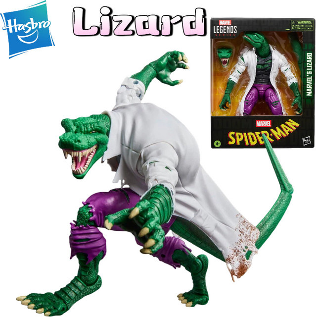 Hasbro Marvel Legends Lizard Professor Actionfigur, Einzelfigur, ab 4 Jahren - Bild 1