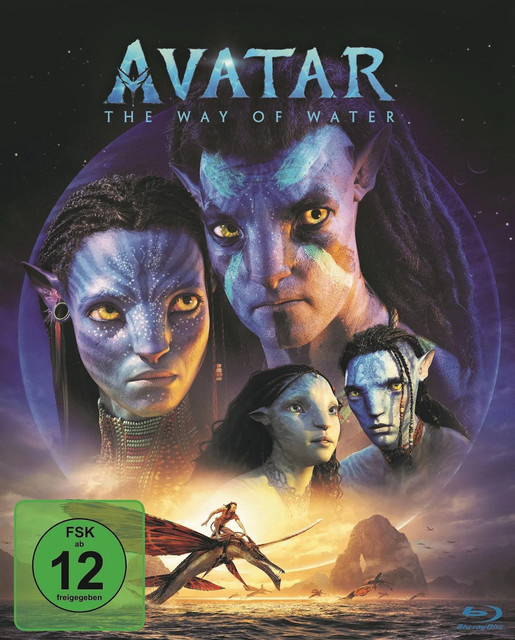Avatar - The Way of Water Blu-ray Science-Fiction und Action Film von James Cameron (FSK 12) - Bild 1