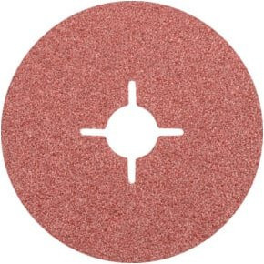PFERD Korund Fiberscheibe A36 in Rot Durchmesser: 115 mm für universelle Anwendungen - Bild 1