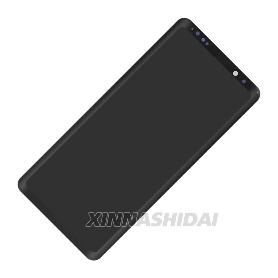 Samsung Galaxy S9 Plus LCD-Display Touchscreen-Digitizer-Baugruppe mit Rahmen in Schwarz - Bild 2