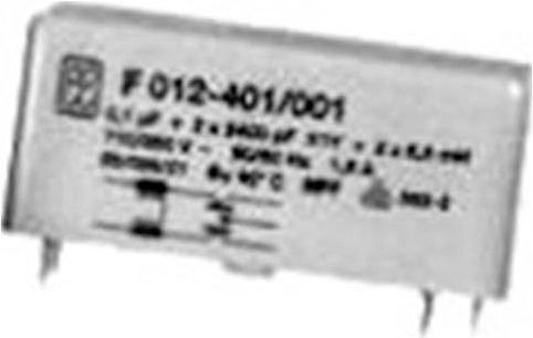 Eichhoff Entstörfilter F012-401/001 in Grau, 110 V/AC - 250 V/AC, 1.6A, 6.8 mH - Bild 1