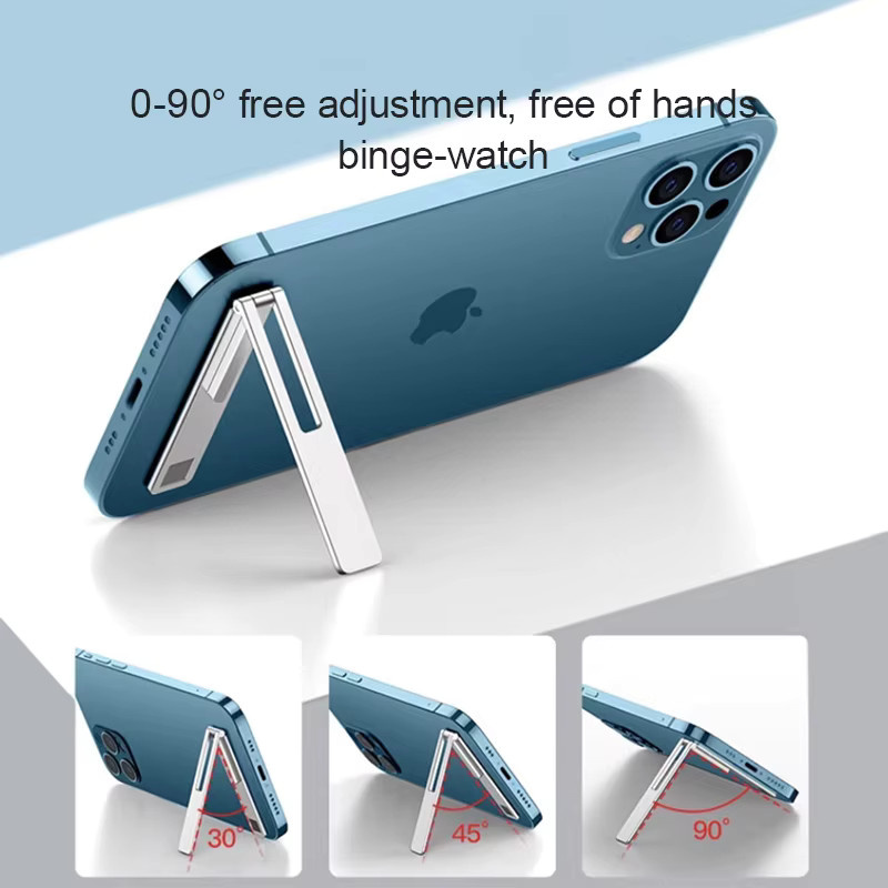 Universeller verstellbarer Handyhalter in Schwarz für iPhone, Samsung und Xiaomi als Desktop-Ständer - Bild 5