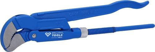 Brilliant Tools Eckrohrzange BT067110 aus Chrom-Vanadium-Stahl, 1 Zoll, 45 Grad gewinkelt, Blau - Bild 1