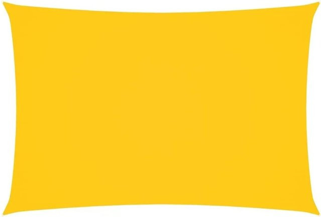 Furnicato Sonnensegel aus Oxford-Gewebe rechteckig in Gelb, Breite: 5 m, Tiefe: 3 m - Bild 1