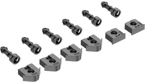 Spelsberg GEOS-S 4050/5040 SV 72204501 Schnellverschluss-Set aus Polyamid in Schwarz - Bild 1