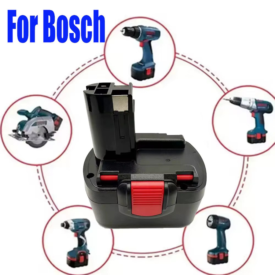 Bosch Akku 14,4 V 12800 mAh Schwarz für BAT038 BAT040 BAT140 BAT159 BAT041 3660 K NI-MH PSR GSR GWS GHO - Bild 2