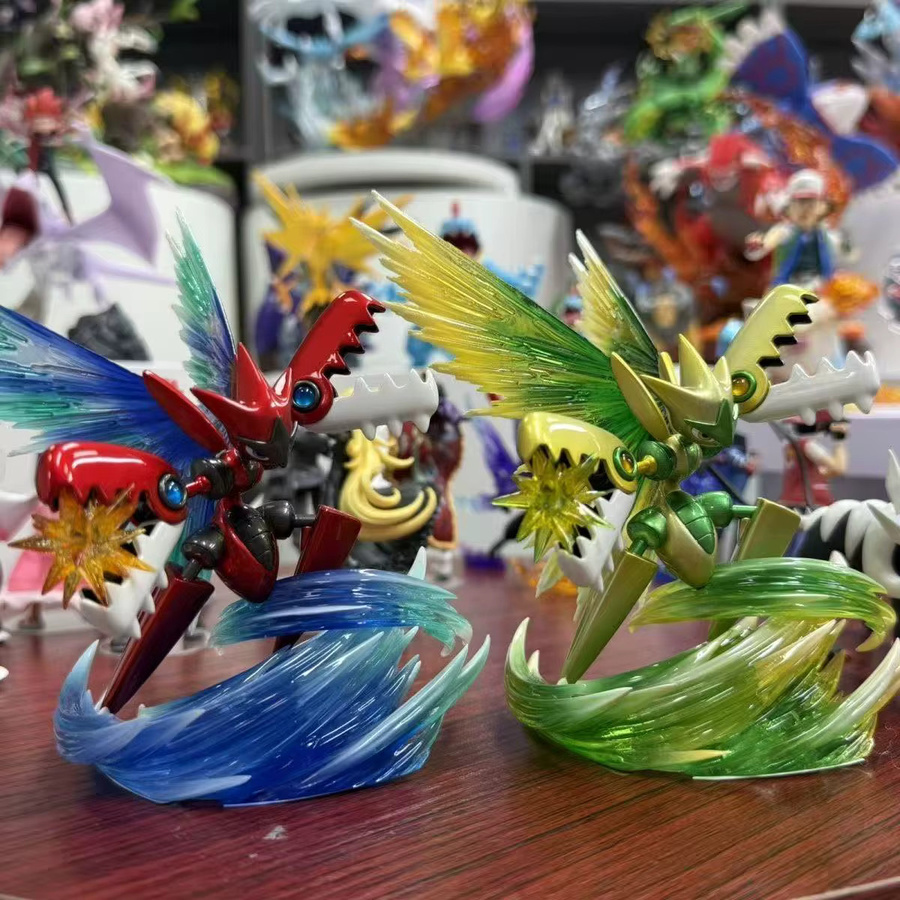 Bandai Pokémon Mega Scizor Actionfigur, 10 cm, Kunststoff - Bild 1