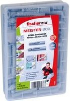 Fischer Meister-Box UX/UX-R Dübel-Sortimentsbox aus Kunststoff mit 110 Teilen in Grau und Transparent - Bild 1