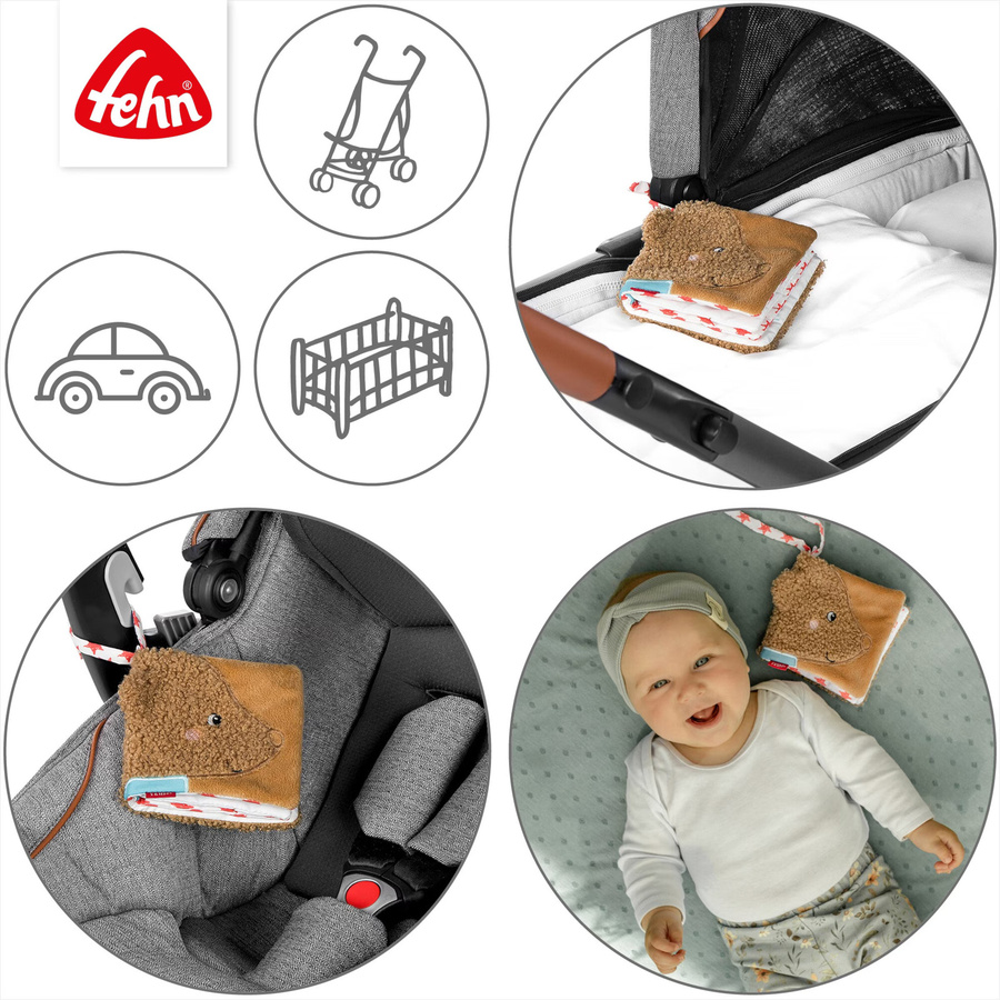 Fehn Stoffbuch Bär Fred, Stoffbuch, ab 0 Jahre - Bild 2