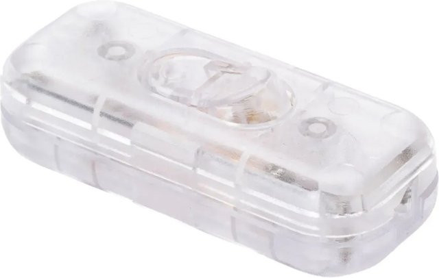Orion Lightstyle Schnur Zwischenschalter 3-polig in Transparent - Bild 1