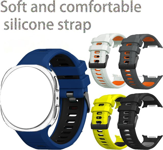 QCTOG Uhrenarmband Silikon, Samsung Galaxy Watch 8, Unisex - Bild 1
