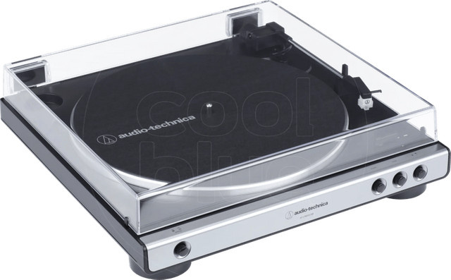 Audio Technica AT-LP60XUSBGM Plattenspieler mit Riemenantrieb in Silber mit USB-Anschluss - Bild 1