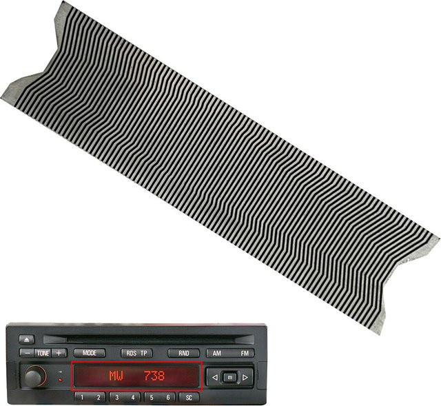 Reparatur-Flachkabel für BMW Business CD RDS Radio CD23 und Business RDS Pixel, passend für E30, E36, E34, E32, E31, Z3 und E36/7, E36/8 - Bild 1