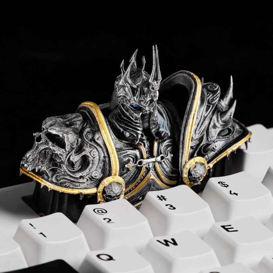 Skyloong Cool Dragon Shine Through personalisierte Tastenkappen, 3-in-1-King-Tastenkappe aus individuellem Harzmaterial für mechanische MX-Tastaturen - Bild 3