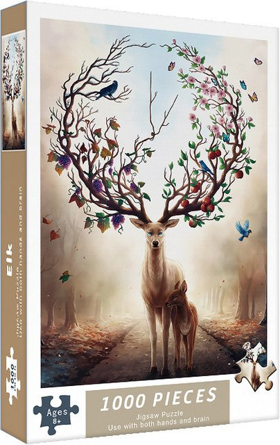 MaxRenard Elk Puzzle, 1000 Teile, ab 8 Jahren - Bild 1