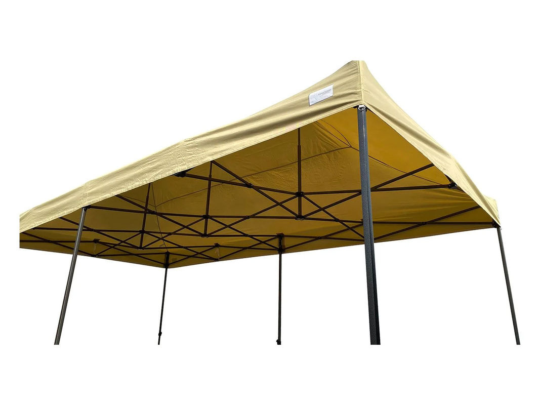 GRASEKAMP Faltpavillon Premium Line Beige mit Seitenteilen, B/T/H: 600 x 300 x 300 cm - Bild 3